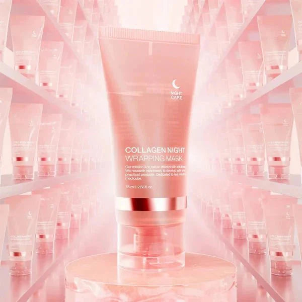 Máscara de Colágeno Noturna – Hidrata, Rejuvenesce e Ilumina a Pele