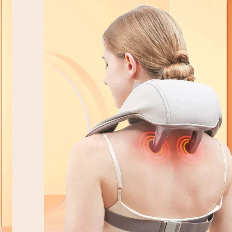 Massageador Inteligente com Aquecimento – Pescoço e Ombros Sem Dor