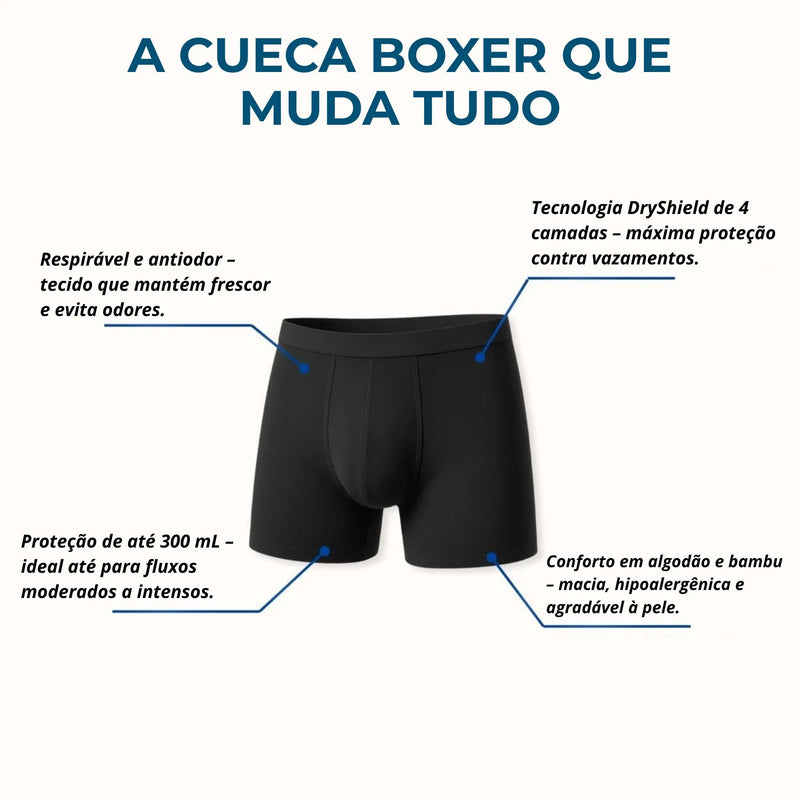 ProtecMen Cueca Reutilizável de Alta Absorção