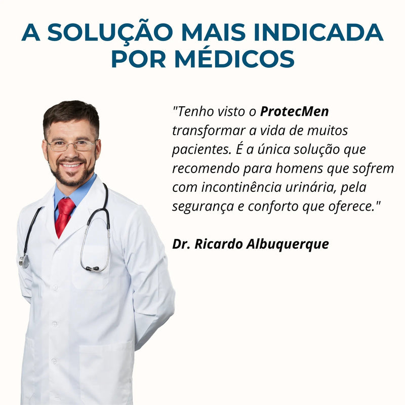 ProtecMen Cueca Reutilizável de Alta Absorção