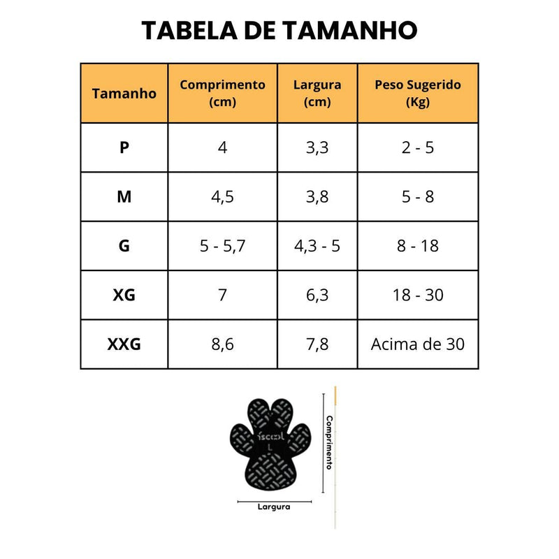 Protetor de Patas PetSafe™ | Antiderrapante e Respirável para Cães e Gatos