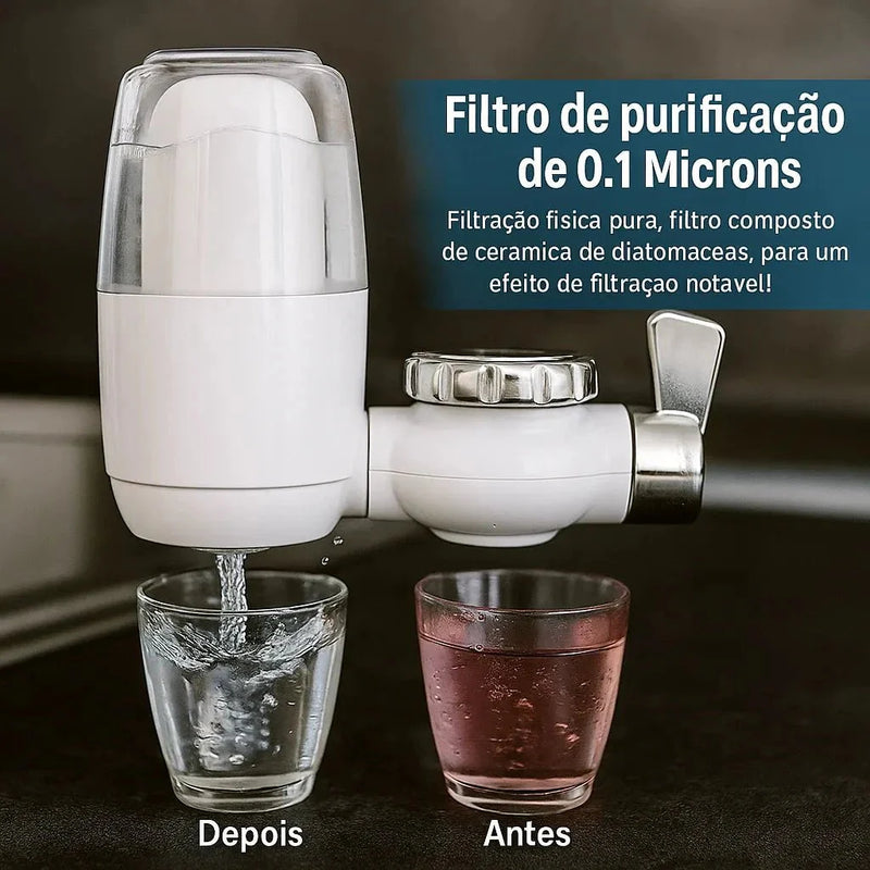 Purificador Filtro de Água para Torneira - AquaShield