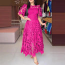 Vestido Feminino de Renda Anaju